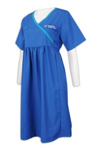 NU052 Customized medical staff uniforms Maternity wear 65% polyester 35% cotton Clinic uniform manufacturer